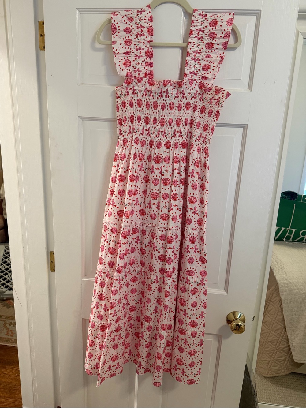 Hill House Nap Dress in Shell Print
